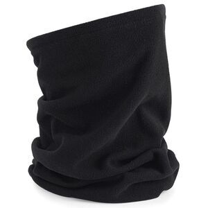 Beechfield Unisex Adult Morf Microfleece Neck Warmer / Black
